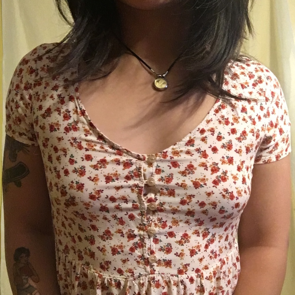 Floral Babydoll Dress Womxn’s Medium